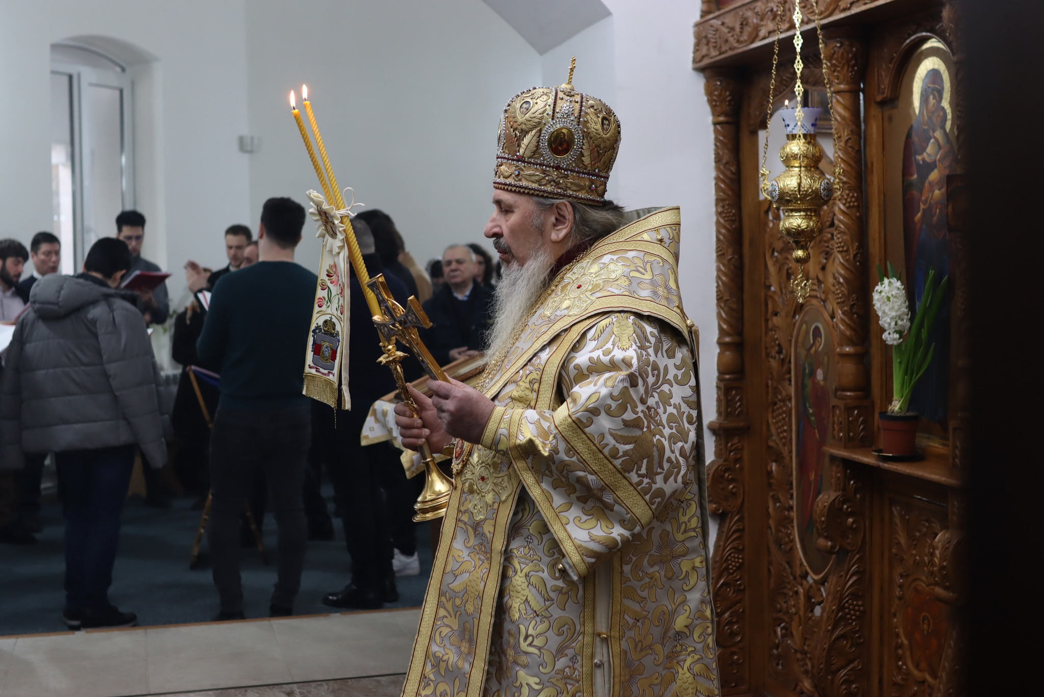 Duminica Izgonirii lui Adam din Rai (a Lăsatului sec de brânză) la Paraclisul Mitropolitan „Sfântul Ioan Teologul” din Chișinău