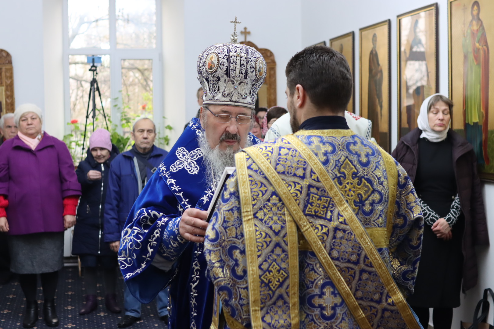 Praznicul Bunei Vestiri sărbătorit într-o atmosferă de copleșitoare bucurie și rugăciune la Paraclisul Mitropolitan din Chișinău