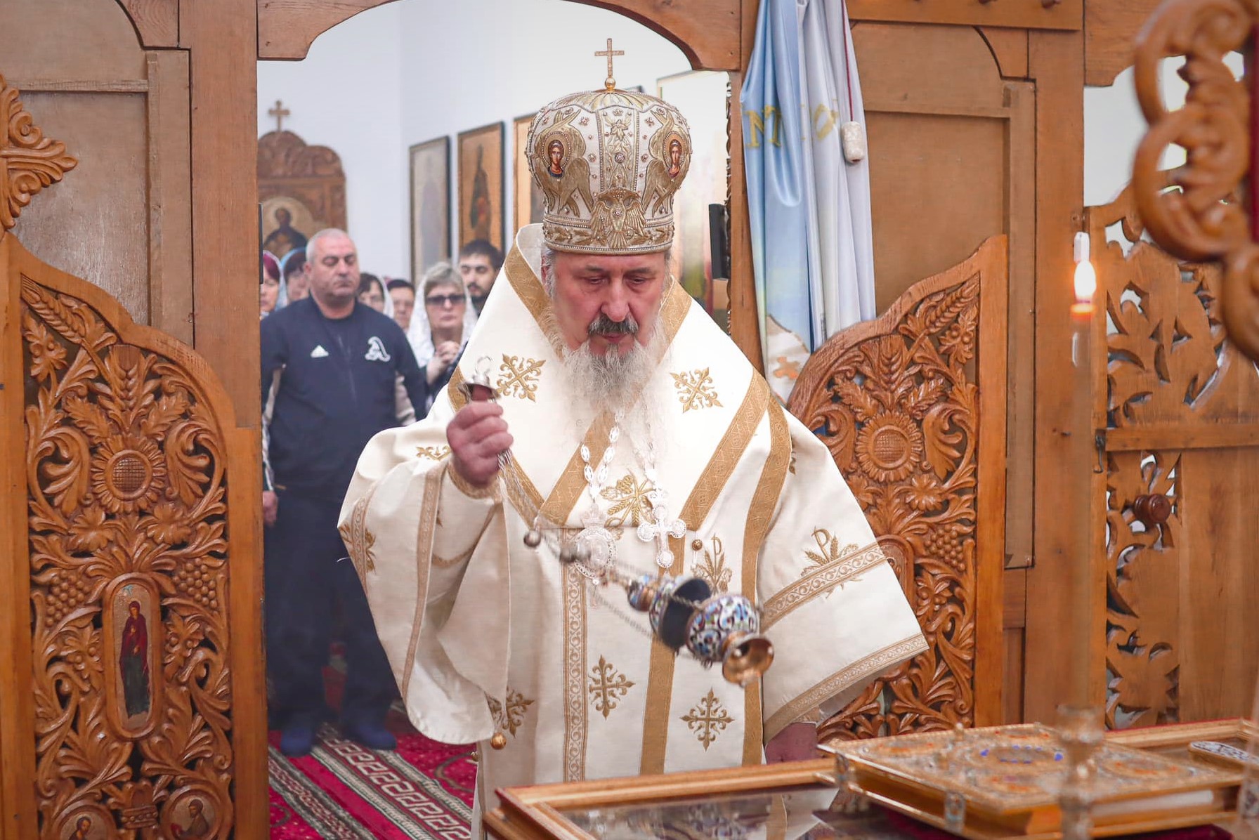 Pelerinii din România în vizită la Mitropolia Basarabiei în Duminica Sfintelor Femei Mironosițe