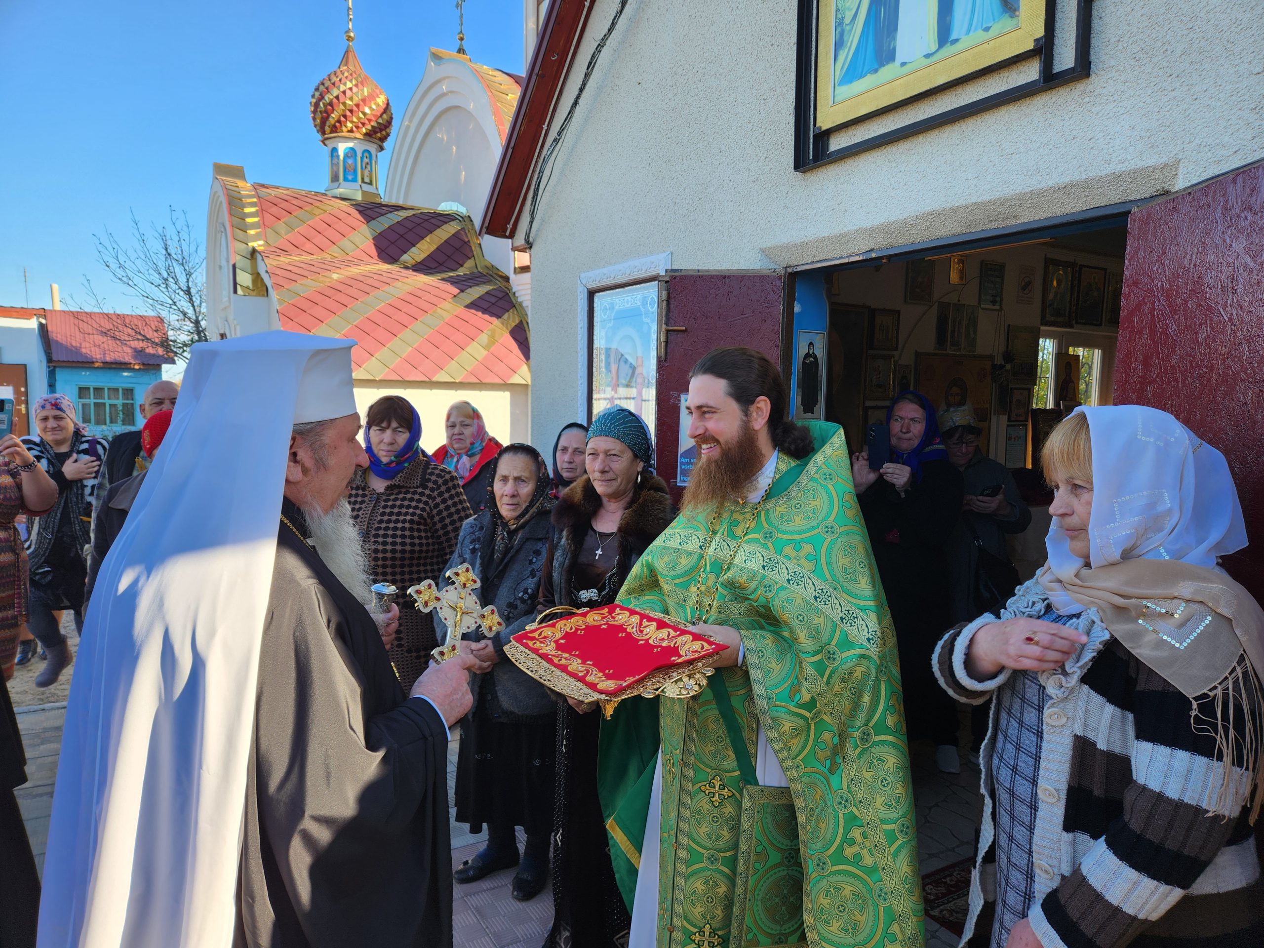 Înaltpreasfințitul Părinte Mitropolit Petru a efectuat o vizită pastorală la Parohia „Sfintele Mucenițe: Maica Sofia cu fiicele sale: Vera, Nădejdea, Liubov” din Raionul Ștefan Vodă