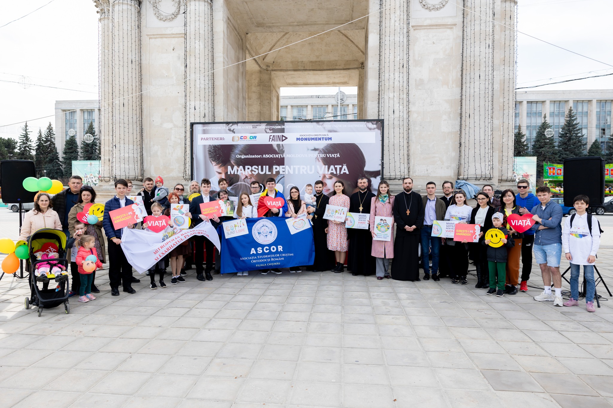 În Chișinău și alte localități a avut loc Marșul pentru viață 2024, dedicat copiilor născuți și nenăscuți