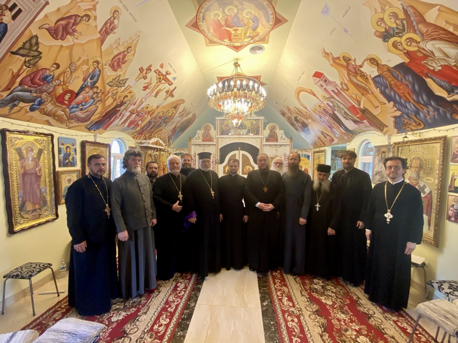 Preoții din Protopopiatul Chișinău al Mitropoliei Basarabiei, reuniți în prima ședință din acest an 