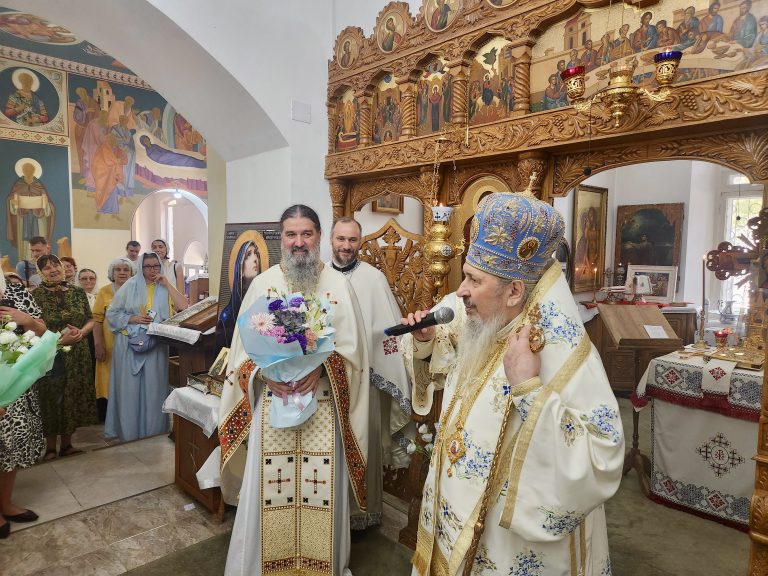 34 de ani de arhierie a ÎPS Părinte Mitropolit PETRU sărbătoriți prin Sfânta Liturghie la Paraclisul Mitropolitan din Chișinău