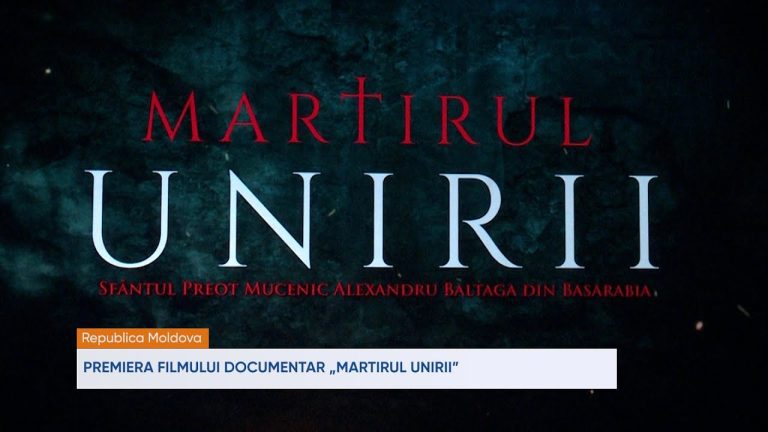 Mitropolia Basarabiei și Trinitas TV au lansat documentarul „Martirul Unirii” despre Sfântul Preot Mucenic Alexandru Baltaga, care a adus împreună peste 300 de participanți