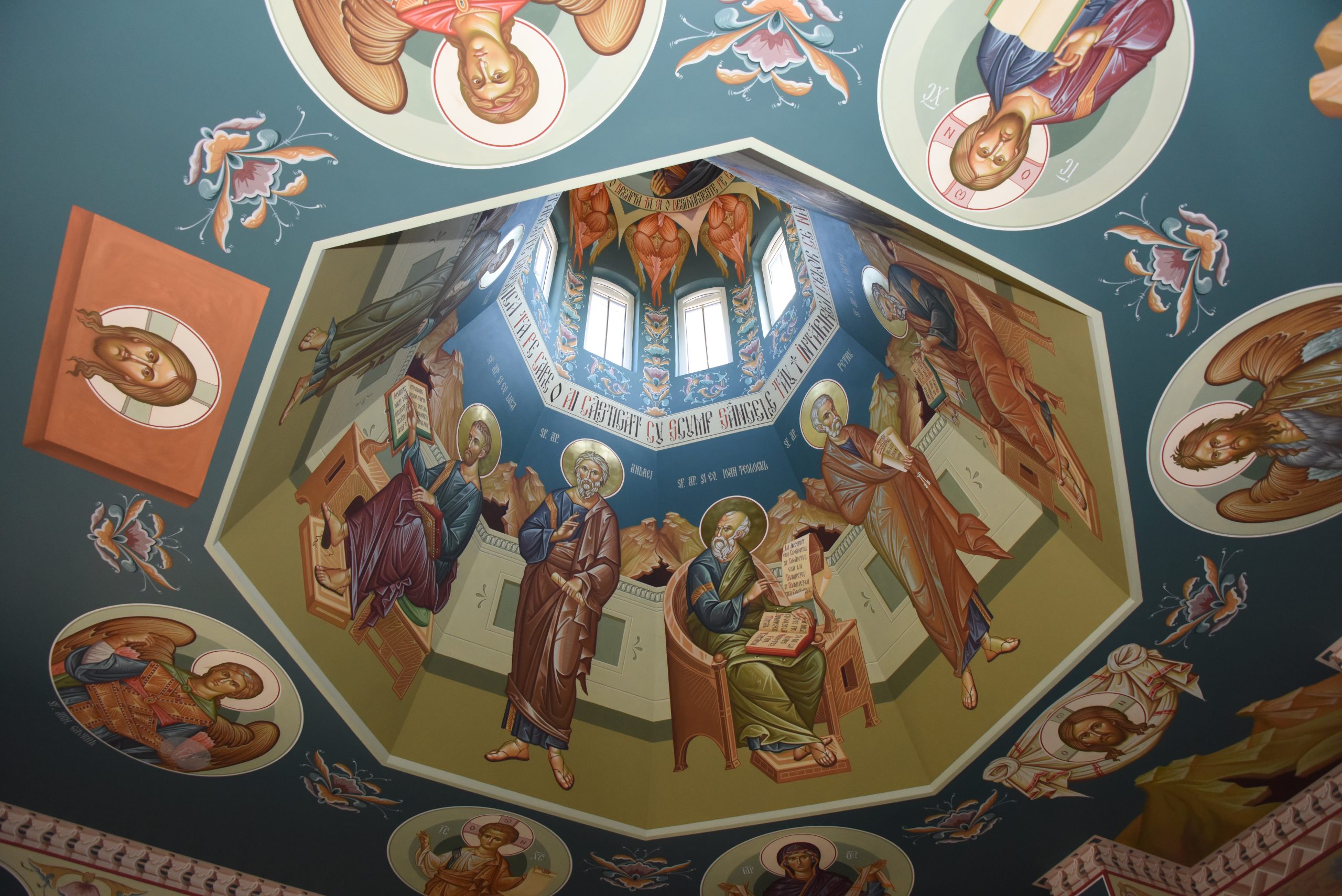 Finalizarea lucrărilor de pictură bizantină la Paraclisul „Sfântul Ioan Teologul” din Chișinău, cu sprijinul DRRM