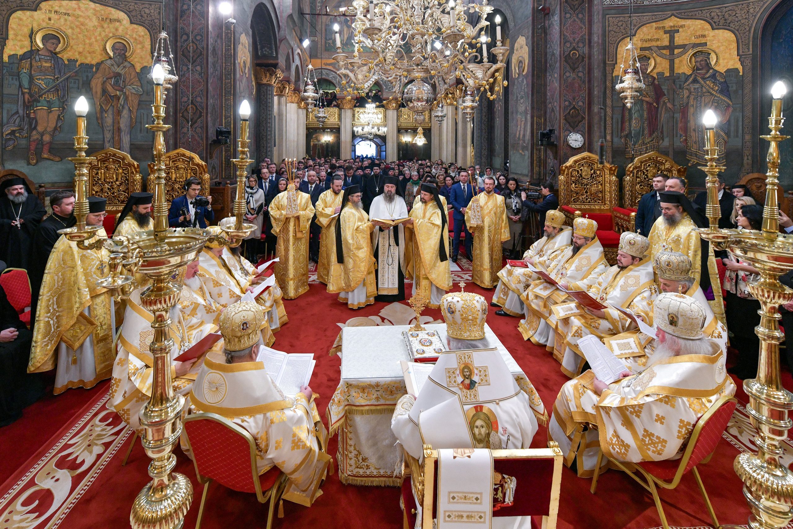 Demnitari și clerici din Republica Moldova și România, prezenți la hirotonia Preasfințitului Părinte Nectarie de Bogdania, Episcop‑vicar al Arhiepiscopiei Chișinăului