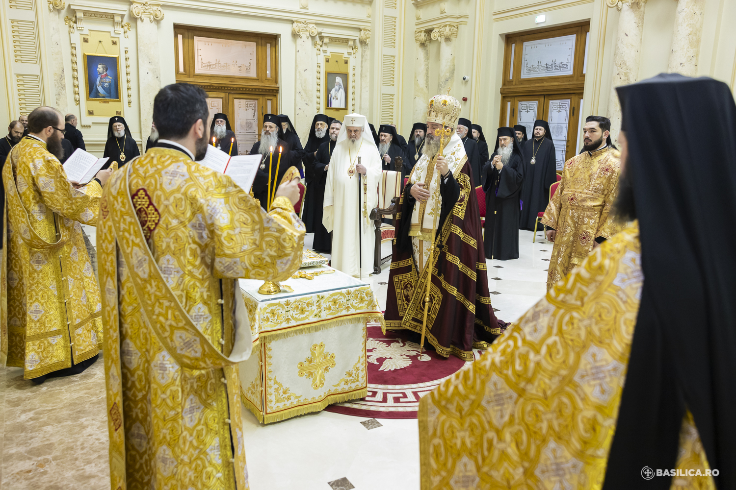 Ierarhii Mitropoliei Basarabiei, prezenți la ședința Sfântului Sinod al Bisericii Ortodoxe Române din 27 martie 2025