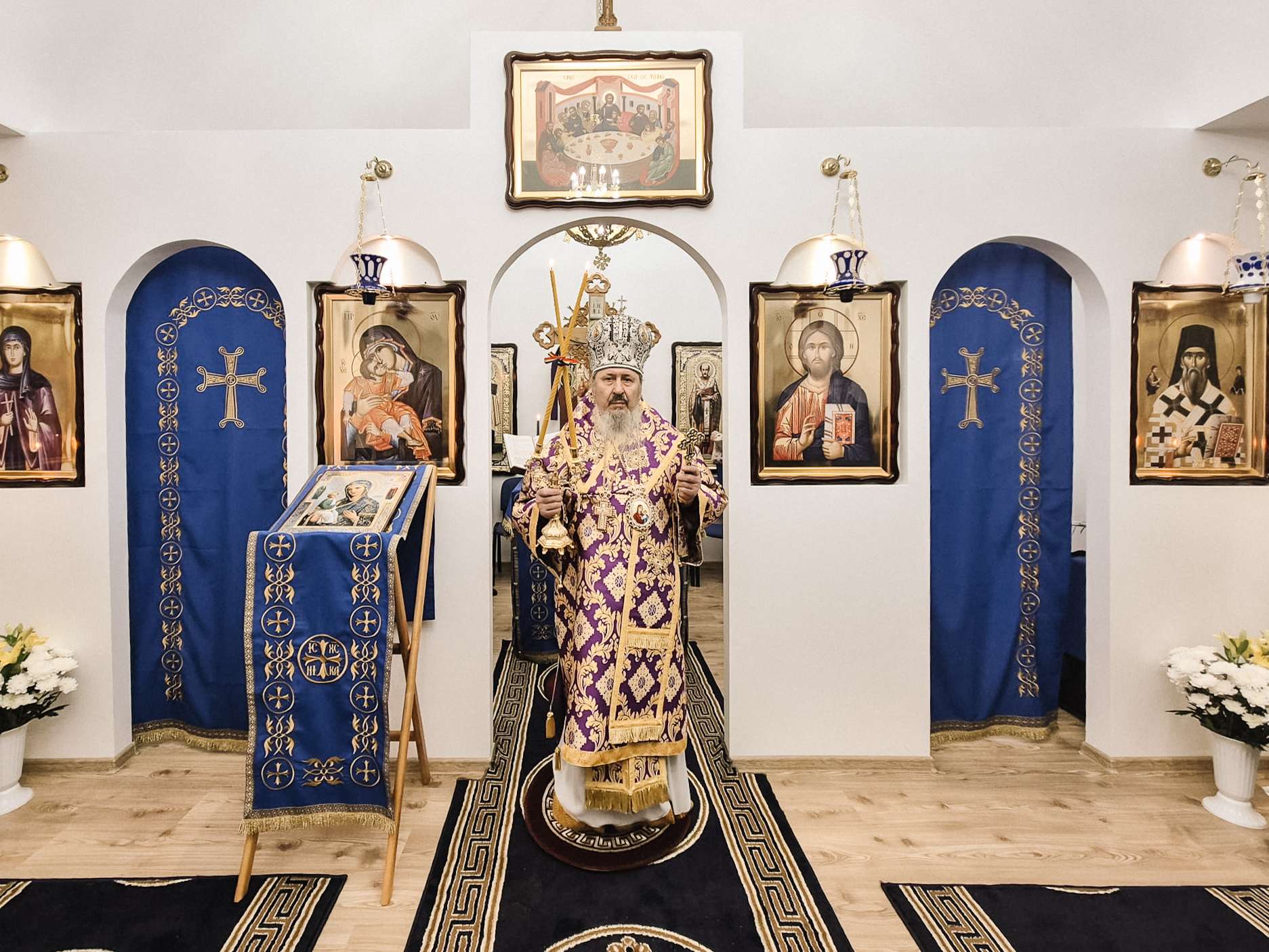 Zi de har, rugăciune și recunoștință la Ungheni: Sfânta Liturghie arhierească în Duminica Sfântului Ioan Scărarul