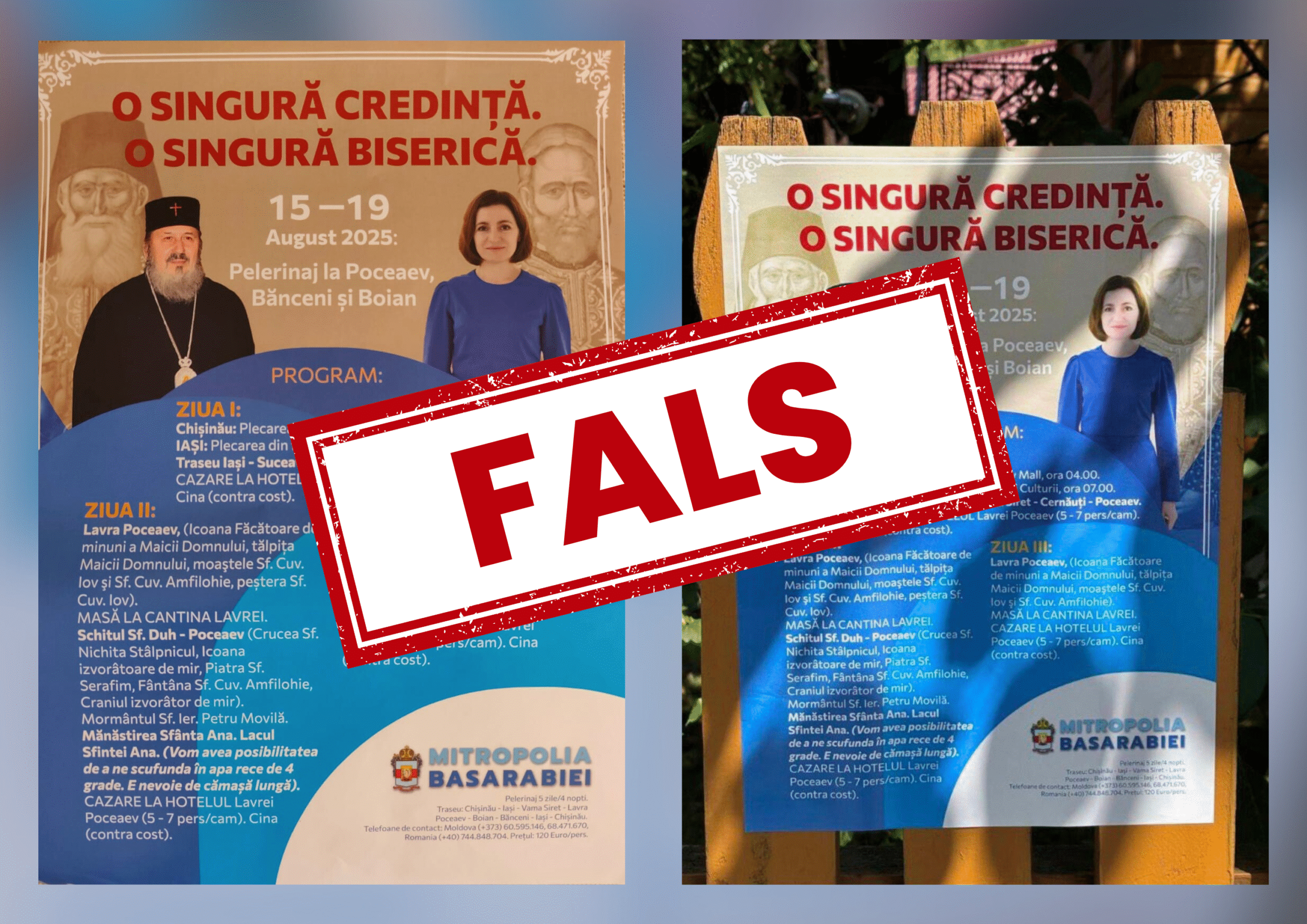 COMUNICAT DE PRESĂ: Mitropolia Basarabiei dezminte și condamnă noul val de propagandă politico-religioasă orchestrat de structurile rusești