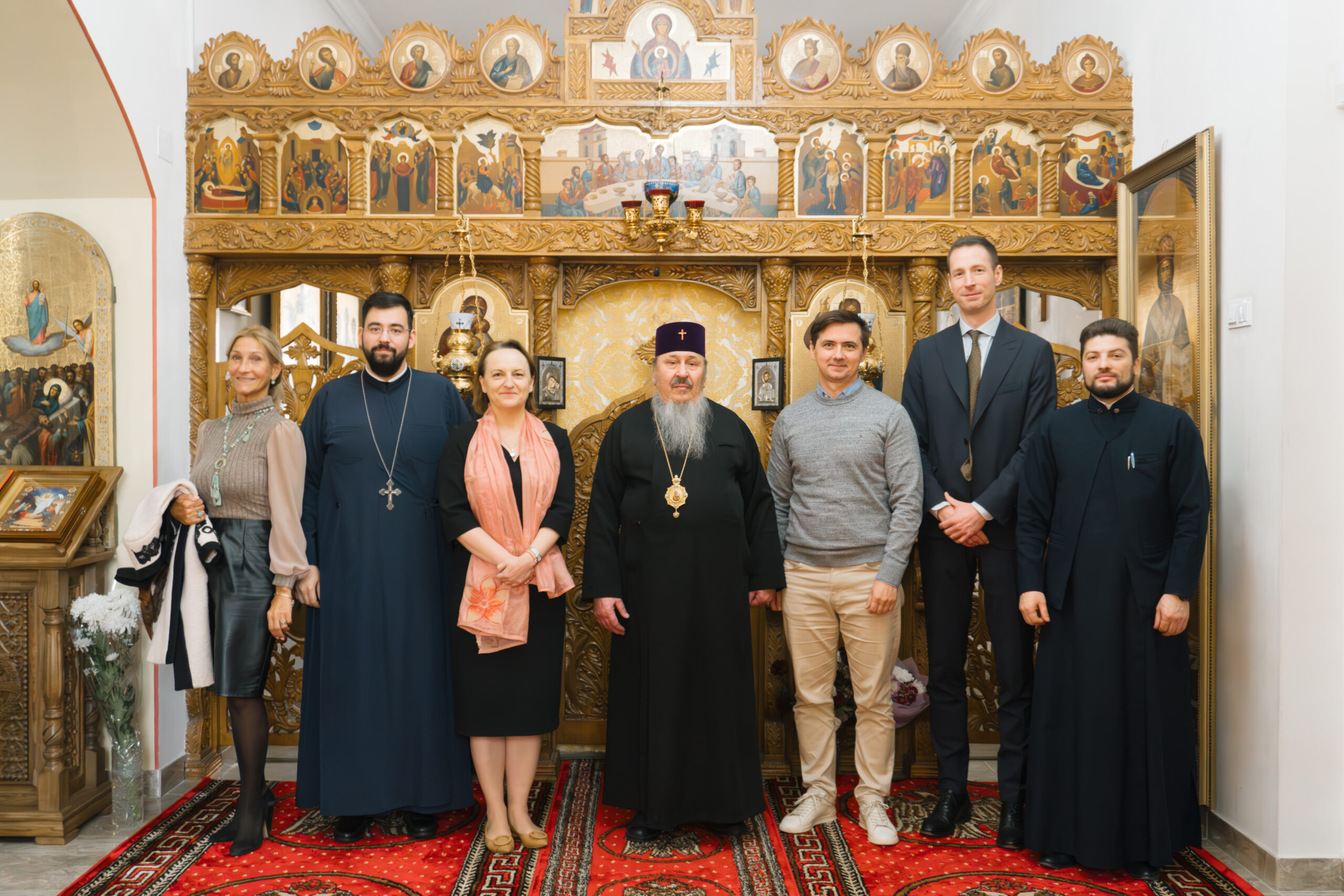 Ambasadoarea Uniunii Europene în Republica Moldova, Excelența Sa doamna Iwona Piórko, în vizită oficială la Reședința Mitropoliei Basarabiei