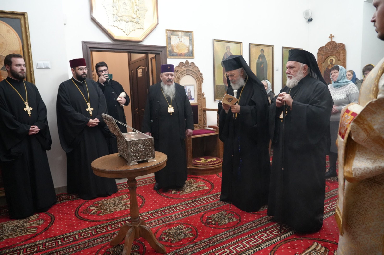 Cinstitele moaște ale Sfântului Apostol Andrei, aduse spre binecuvântarea credincioșilor din Mitropolia Basarabiei