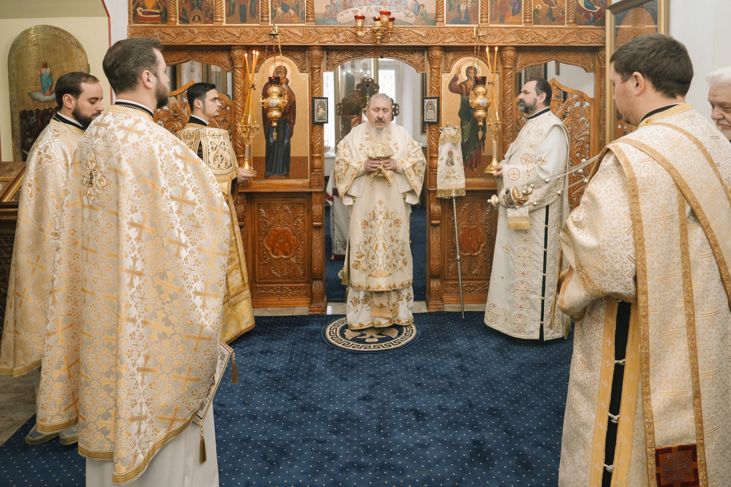 Duminica de după Botezul Domnului, prăznuită prin Sfânta Liturghie arhierească la Paraclisul mitropolitan din capitală