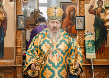 Duminica Ortodoxiei sărbătorită la Reședința Mitropolitană din Chișinău prin Liturghie arhierească