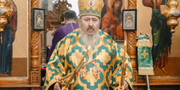 Duminica Ortodoxiei sărbătorită la Reședința Mitropolitană din Chișinău prin Liturghie arhierească