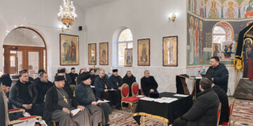 Clericii Protopopiatului Ungheni, reuniți în ședință de lucru: inițiative pentru dinamizarea misiunii pastorale și a activităților parohiale