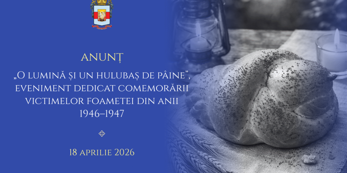 Mitropolia Basarabiei, partener în organizarea flash-mob-ului național „O lumină și un hulubaș de pâine”, dedicat comemorării victimelor foametei din anii 1946–1947