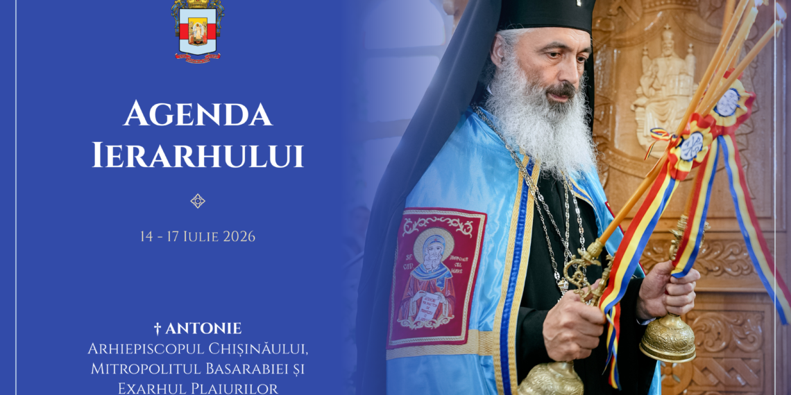 Agenda slujirii Înaltpreasfințitului Părinte Mitropolit Antonie în această săptămână