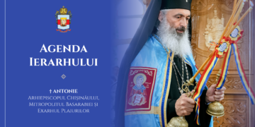 Agenda slujirii Înaltpreasfințitului Părinte Mitropolit Antonie în această săptămână