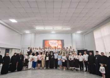ÎPS Antonie a deschis la Florești ediția a VII-a a spectacolului „Sfântul Voievod Ștefan cel Mare – Atletul lui Hristos”