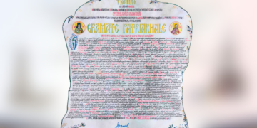 Gramata Patriarhală de întronizare a Înaltpreasfințitului Părinte Antonie ca Mitropolit al Basarabiei