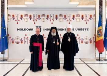 Mitropolitul Antonie a participat la ședința solemnă dedicată celor 35 de ani de independență a Republicii Moldova