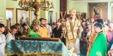 Mănăstirea „Sf. Prooroc Ilie” și-a cinstit ocrotitorul prin Sfânta Liturghie arhierească săvârșită de Mitropolitul Basarabiei