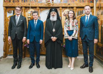 Vizită istorică la Mitropolia Basarabiei: Președintele României, Nicușor Dan, a avut o întrevedere cu Mitropolitul Antonie