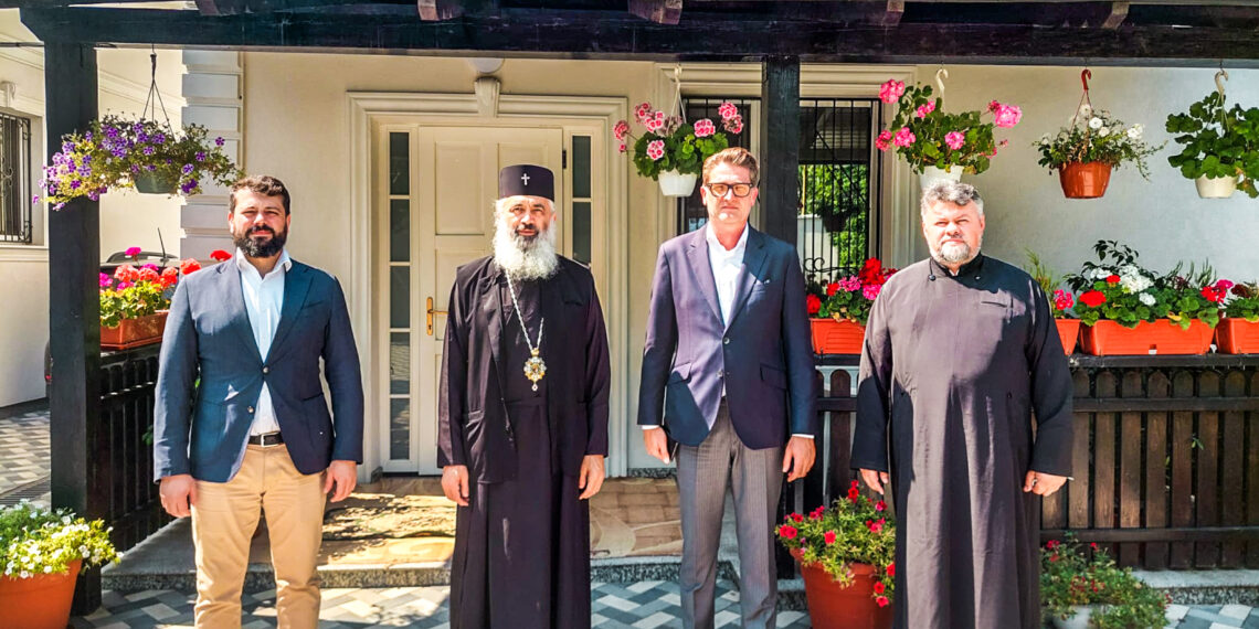 Ambasadorul României la Chișinău, în vizită oficială în Episcopia de Bălți. Mitropolitul Antonie: „Biserica și Statul român lucrează împreună pentru binele românilor dintre Prut și Nistru”