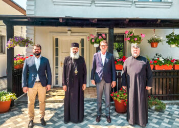 Ambasadorul României la Chișinău, în vizită oficială în Episcopia de Bălți. Mitropolitul Antonie: „Biserica și Statul român lucrează împreună pentru binele românilor dintre Prut și Nistru”