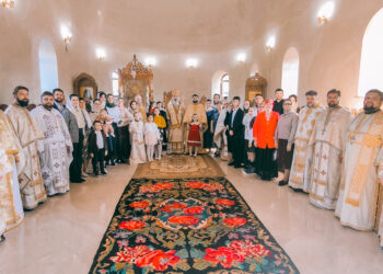 Mitropolitul Antonie, în rugăciune alături de clerul și credincioșii Episcopiei de Bălți: un nou slujitor al Sfântului Altar