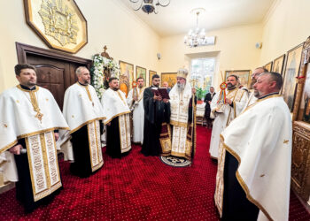 Priveghere la Paraclisul Mitropolitan „Sfântul Ioan Teologul”, în ajunul hramului