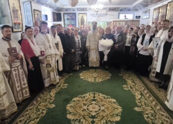 Clerici și credincioși de pe ambele maluri ale Prutului, uniți în rugăciune la Parohia „Sfântul Mucenic Gheorghe” din Chișinău